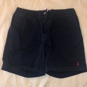 6” Inseam Navy Polo Ralph Lauren shorts